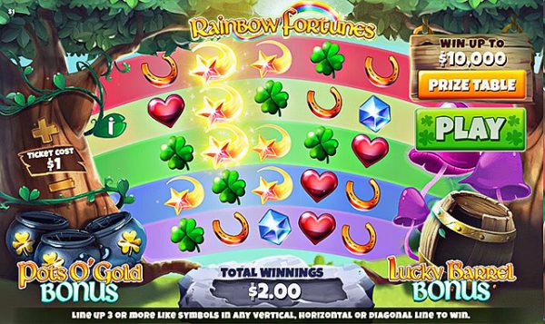 Rainbow Fortunes Game