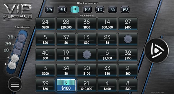 VIP Platinum Game MI Online Lottery
