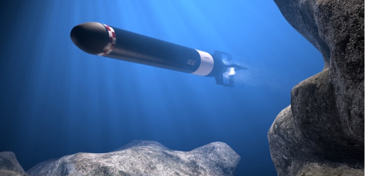 torpedo underwater
