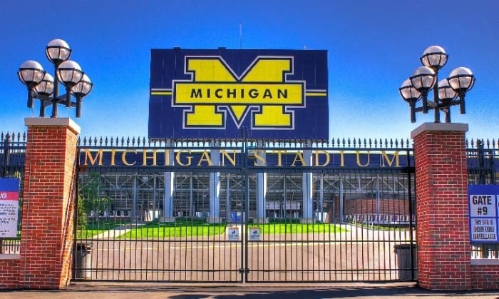 Wolverines Michigan Stadium