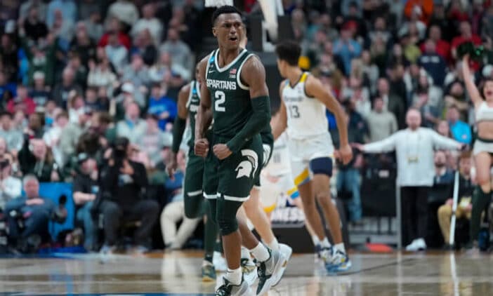 Spartans Favored To Advance Against Higher-Seeded Kansas State